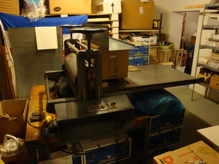 Kupferdruckpresse